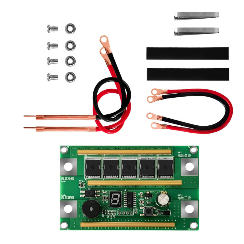 Портативний апарат для точкового зварювання акумуляторів, нікелевої стрічки 7-16В Портативний апарат для точкового зварювання акумуляторів, нікелевої стрічки 7-16В