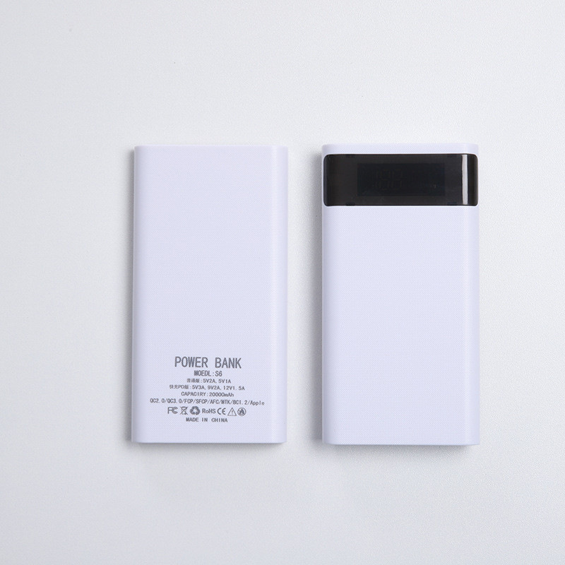 Корпус для Power Bank S6 , повербанк + ліхтарик (6 елементів 18650) Корпус для Power Bank S6 , повербанк + ліхтарик (6 елементів 18650)