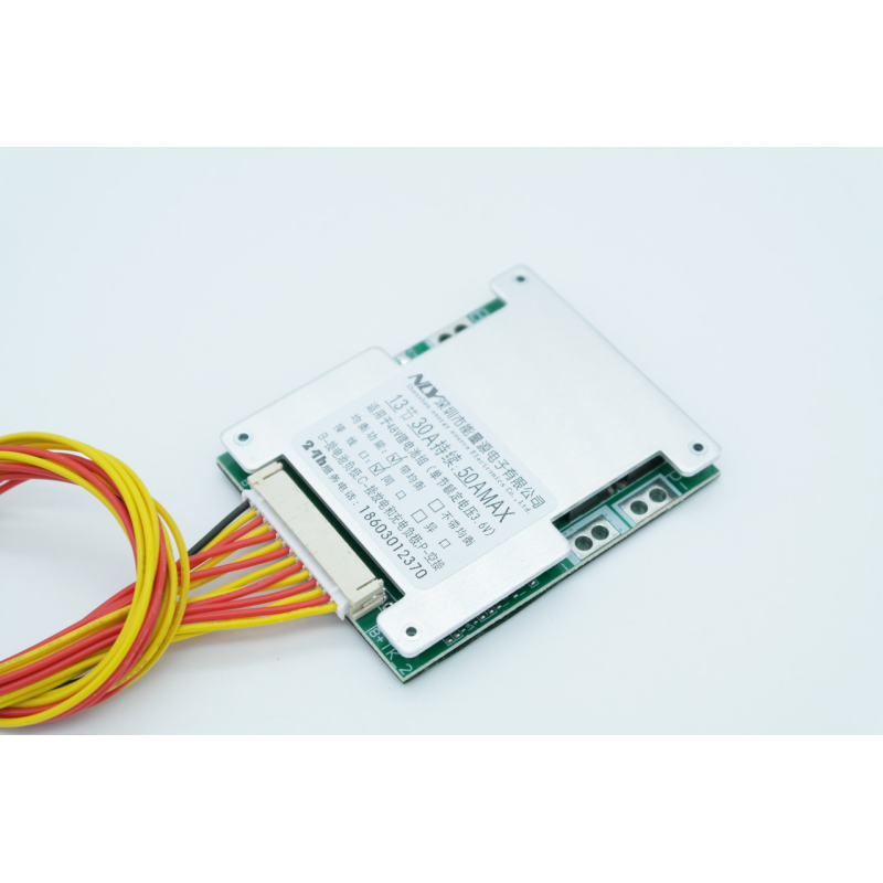 BMS 13S Li-ion 48V 50А з балансуванням, симетрична BMS 13S Li-ion 48V 50А з балансуванням, симетрична