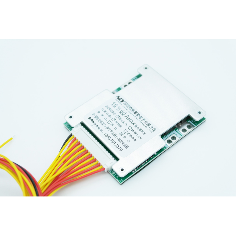 BMS 16S Li-ion 60V 60А с балансуванням не симетрична BMS 16S Li-ion 60V 60А с балансуванням не симетрична