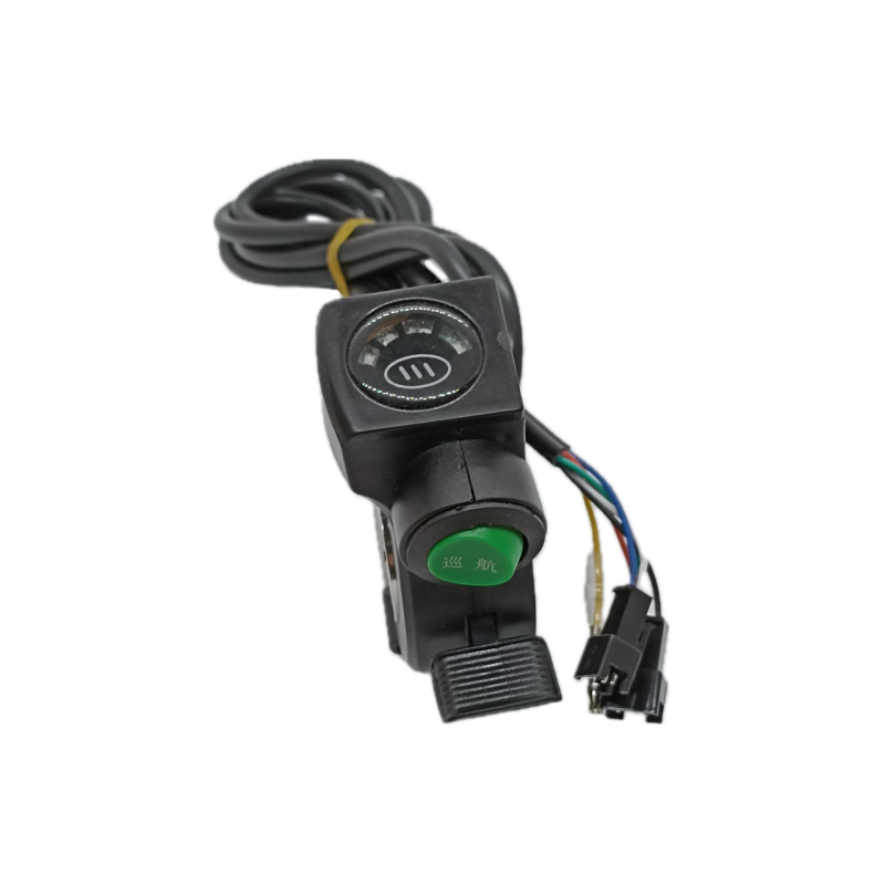 Курок газа з індикатором заряду 48V та кнопкою