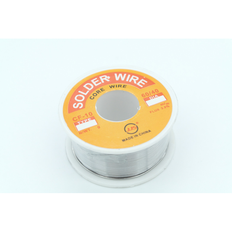 Припій 60-30 олов“яно-свинцевим сердечником з каніфоллю 1 мм Припій 60-30 олов“яно-свинцевим сердечником з каніфоллю 1 мм