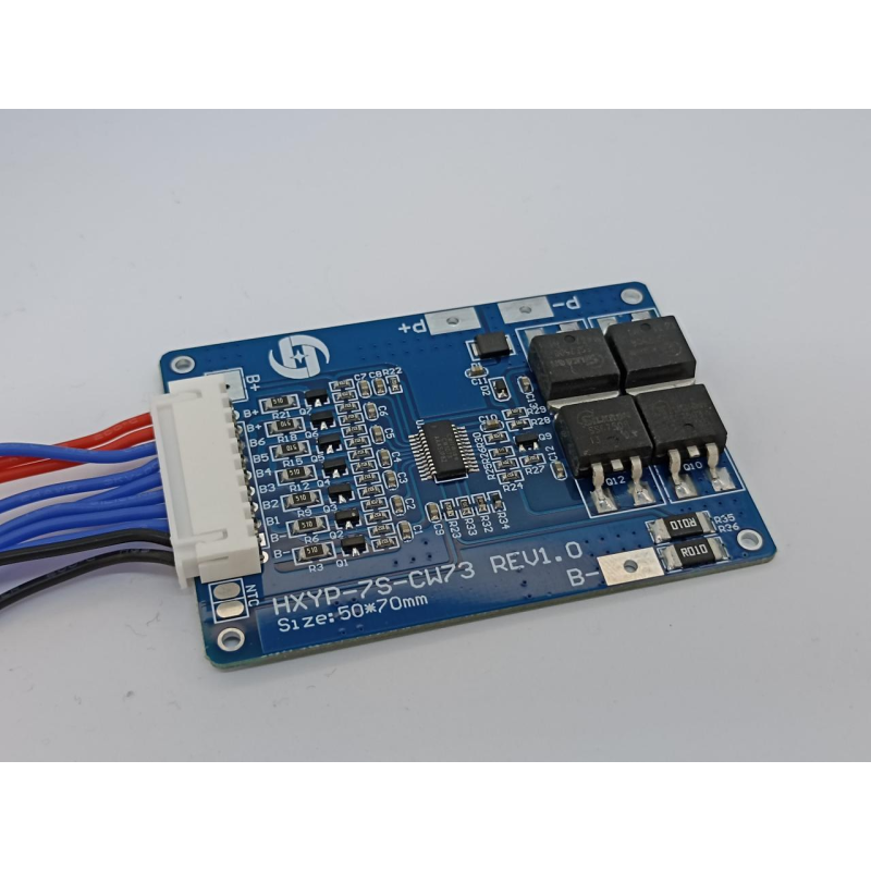 BMS 7S Li-ion 24V 29,4V 20А с балансировкой BMS 7S Li-ion 24V 29,4V 20А с балансировкой