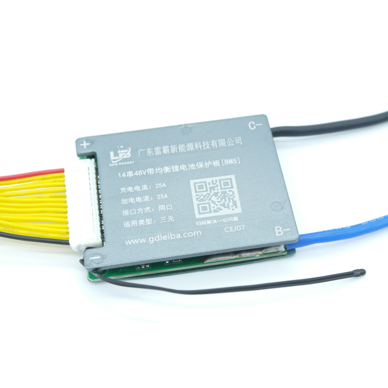 Leiba BMS 14S Li-ion 25А з балансуванням, симетрична Leiba BMS 14S Li-ion 25А з балансуванням, симетрична