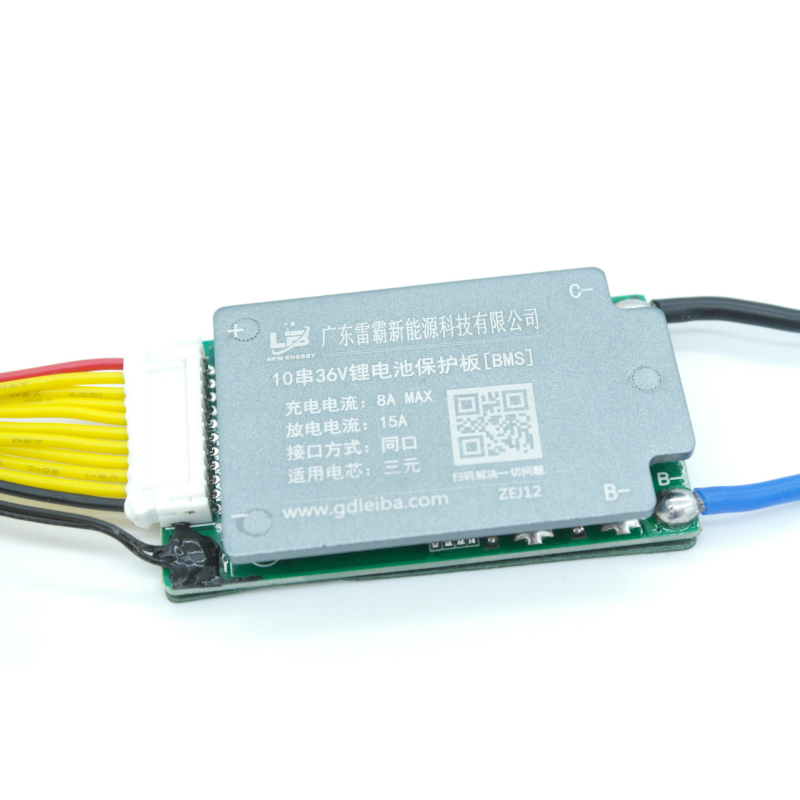 Leiba BMS 10S Li-ion 36V 15А  з балансуванням, симетрична