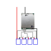 BMS 4S 100А 14.6V LiFePO4 симетрична BMS 4S 100А 14.6V LiFePO4 симетрична