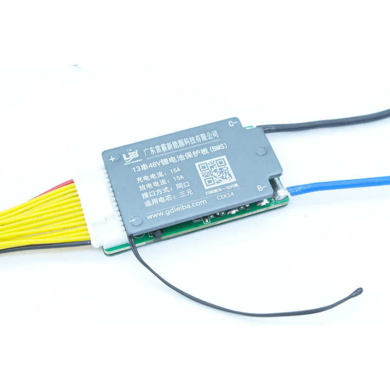 Leiba BMS 13S Li-ion 48V 15А симетрична з балансуванням Leiba BMS 13S Li-ion 48V 15А симетрична з балансуванням
