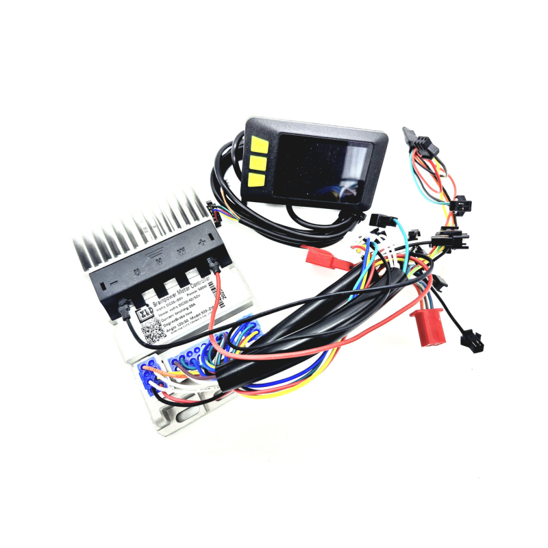 Синусний контроллер для електровелосипеда з дисплеєм 36-60V 350-500W 28A 930-ZM + LCD Синусний контроллер для електровелосипеда з дисплеєм 36-60V 350-500W 28A 930-ZM + LCD