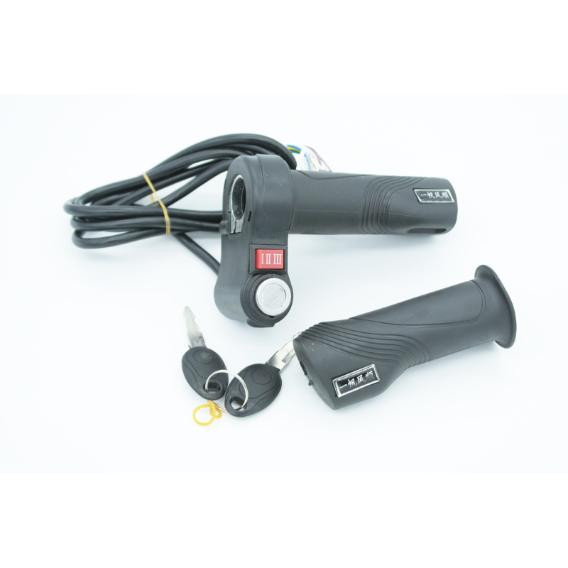 Універсальна ручка газу із замком та кнопрою перемикання Універсальна ручка газу із замком та кнопрою перемикання