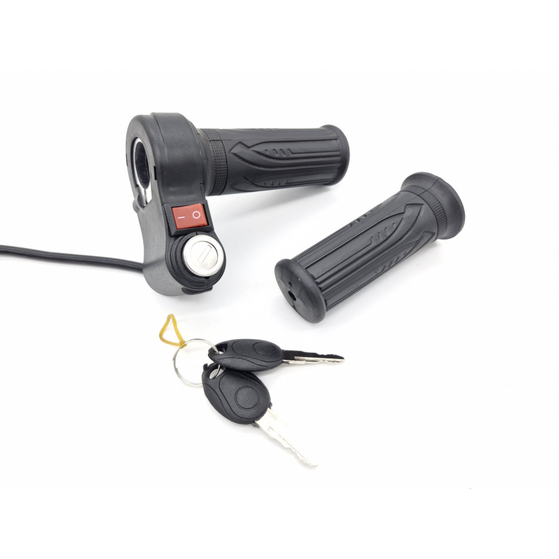 Універсальна ручка газу із замком та кнопрою вмикання