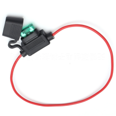 Роз“єм тримач запобіжника FUSE П - образного, з кабелем 2мм2 (14AWG).