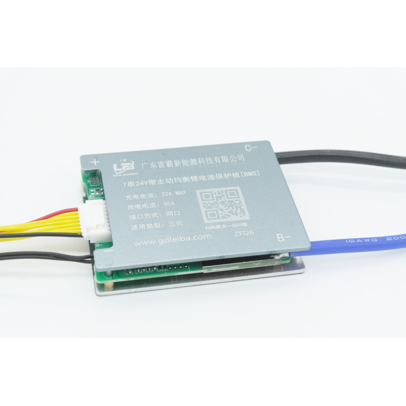 Leiba BMS 7S Li-ion 24V 29,4V 50 А з балансуванням Leiba BMS 7S Li-ion 24V 29,4V 50 А з балансуванням