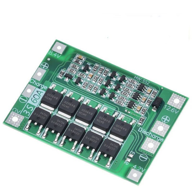 BMS 3S 12.6v 60A не семитрична BMS 3S 12.6v 60A не семитрична