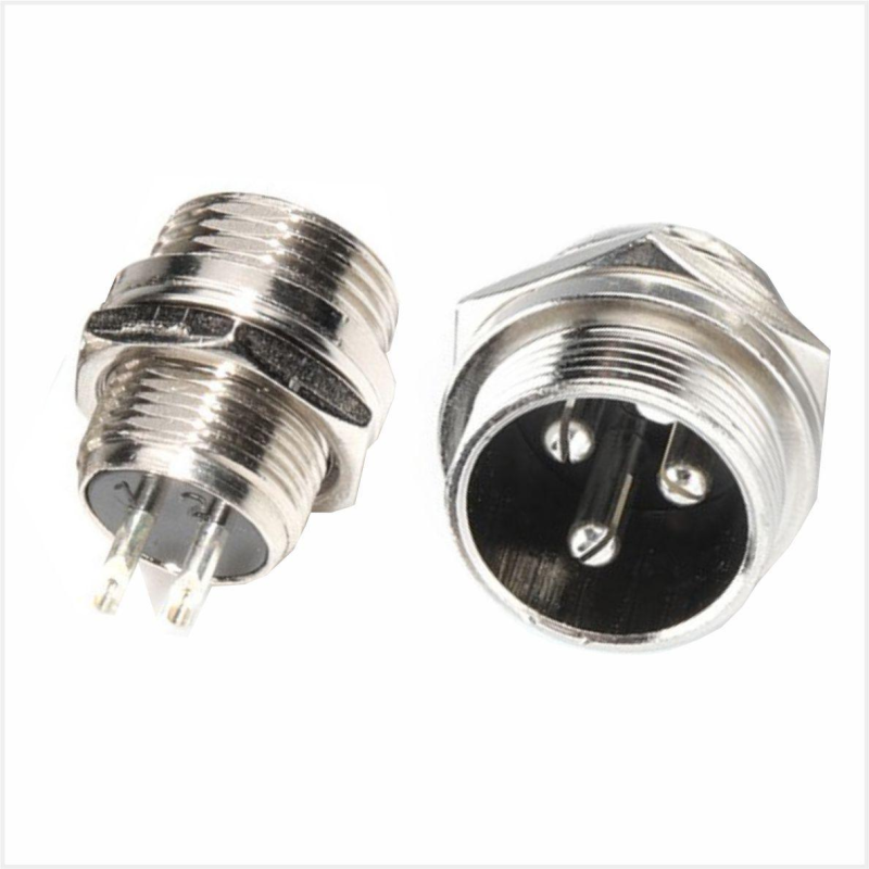 Роз“єм DC, GX16 , 3pin, 16мм Роз“єм DC, GX16 , 3pin, 16мм