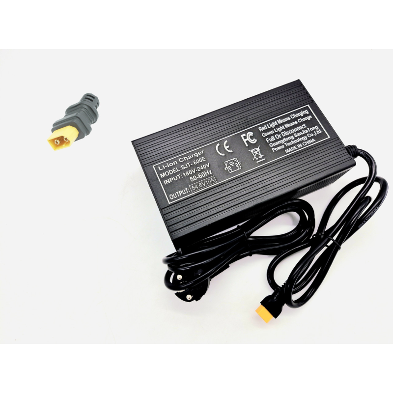 Зарядний пристрій 48V 10А (54.6V)  li-ion 13S XT60