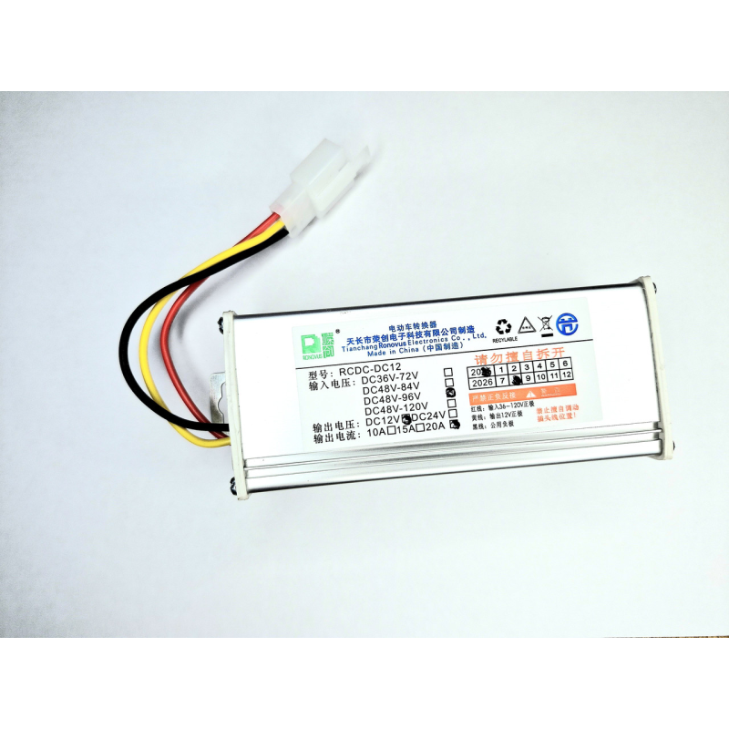 DC-DC знижуючий перетворювач напруги 48-96В 12В, 20A DC-DC знижуючий перетворювач напруги 48-96В 12В, 20A